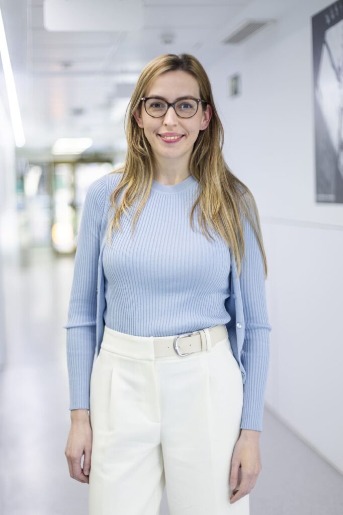 María Abel. Coordinadora de atención al paciente y programación.