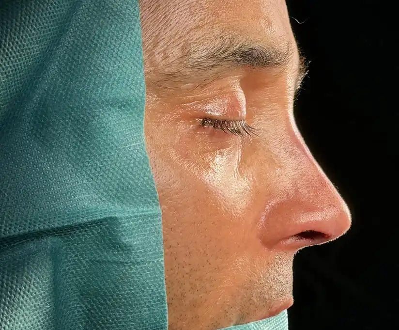 Rinoplastia caso-B-después